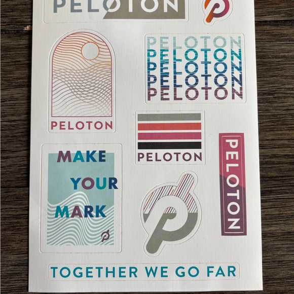 Peloton Logo and Design Sticker Collection - Picture 5 of 5